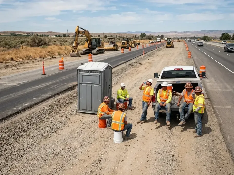 highway-road-construction-crew-007 — frequently asked questions, Porta Potty and Restroom Rentals in Westport, NC